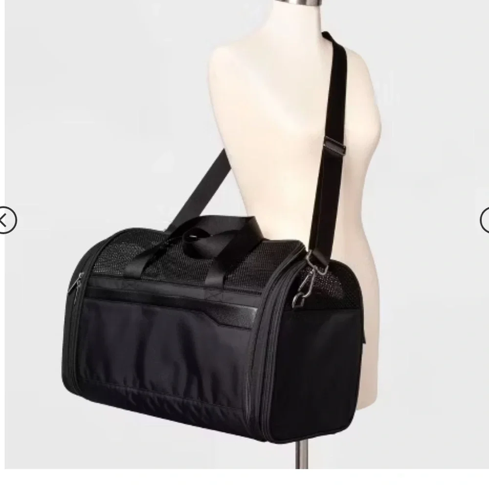 New | Signature Pet Dog Carrier Duffel Bag - Open Story™